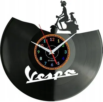 Hodiny Vespa Nástěnné Hodiny Vinylová Deska Moderní Dekorativní Dárek