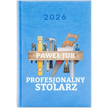 Kalendář Knižkový kalendář 2026 A5 FunnyCase modrý