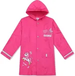 DÍVČÍ PLÁŠTĚNKA S JEDNOROŽCEM P7826 VELIKOSTI 86-128 Velikost: 98/104, Barva: Růžová