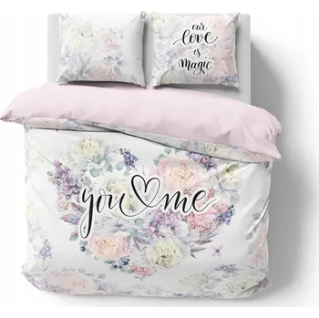 Povlečení Sada povlečení Detexpol přikrývka 220 cm x 200 cm polštář 70x80 cm 3 dílná