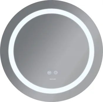 Zrcadlo Koupelnové zrcadlo s LED osvětlením, protizamlžovací funkcí a regulací jasu, MC03-60 Plain