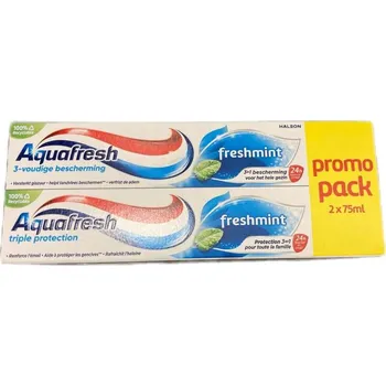 zubní pasta Aquafresh Zubní pasta 2x75ml Fresh Mint