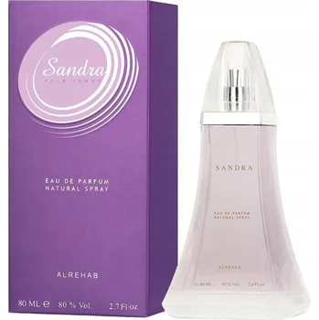 Dámský parfém SANDRA PARFÉMOVANÁ VODA KAPESNÍ SPRAY SLADKÁ OVOCNÁ VŮNĚ EDP 80 ML REHAB
