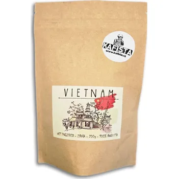 Káva Kafista Vietnam Zrnková káva, 100% Robusta, káva z Vietnamu, 200 g