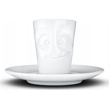 58products Šálek 3D espresso Šálek DELICIOUS FACE porcelán 80 ml 1 ks