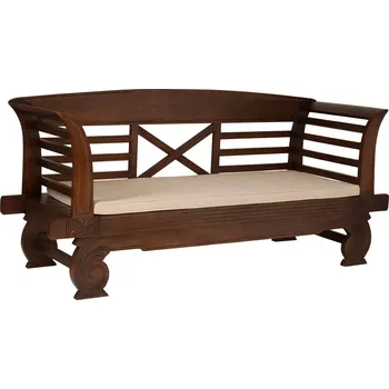 Lavice Teak Marocco Čokoládová