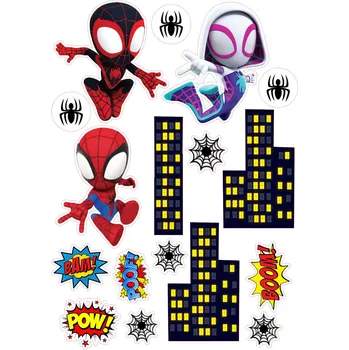 Jedlá dekorace na dort SPIDEY-19 Materiál: Jedlý papír