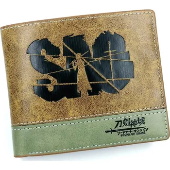 Peněženka Anime Alucard stylová peněženka Hellsing | anime peněženka, pánská peněženka - Tmavě khaki