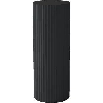 Toaletní stolek Jotex Černý vysoký lakovaný odkládací stolek LUNDEN