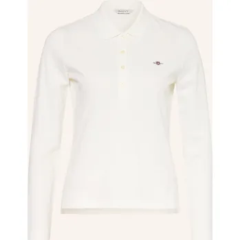 Dámská košile Gant Dámská Polokošile Z Piké, režná, 44