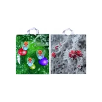 Nákupní taška Taška igelitová vánoce DE LUXE MAXI