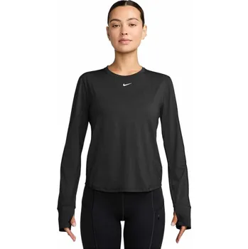 Dámské tričko Dámské funkční tričko s dlouhým rukávem Nike ONE CLASSIC DRI-FIT LS TOP WT W černé IB9403-010 - XS | UK 11 | US 12
