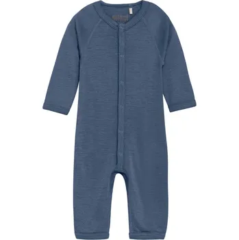 Kojenecký overall Dětský overal / pyžamo ze směsi vlny "Folkstone Gray" HUTTEliHUT VELIKOST: 68/6 měsíců