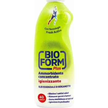 Přípravek na praní Bioform aviváž Fresh Active 1L