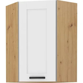 Kuchyňská skříňka Stolarz-Lempert Kuchyňská skříňka Luna WHAR - horní rohová 60x60 GN-90 1F (°45)