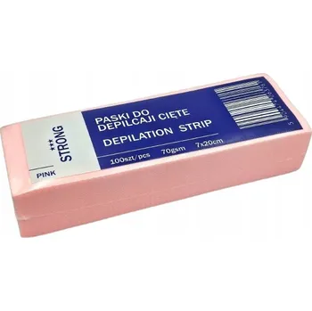 Depilační pásky stříhané růžové 100 ks Hygienic Group