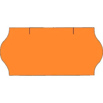 Samolepící etiketa Etikety cenové 26 x 12 mm reflexní oranžové CONTACT