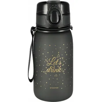 Láhev Lahev Na Pití STARPAK 400ml Ombre černo-zlatá