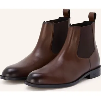 Pánská obuv Boss Pánské Chelsea-Boots Tayil, tmavě hnědá, 44