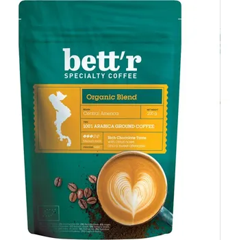 Káva Bettr´s Organic Coffee Bettr 100% Káva Arabica mletá 200 g