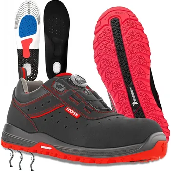 Pracovní obuv VM NORIMBERK pracovní polobotky dekařské bez ocelové špičky BOA MICHELIN 44