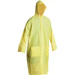 CERVA Plášť dlouhý nepromokavý ochranný se stahovací kapucí PVC IRWELL žlutý C 0311000970004 vel. XL