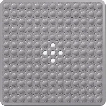 Protiskluzová podložka Mata Antypoślizgowa Pod Prysznic i Wannę,Mata łazienkowa Szary 53x53cm