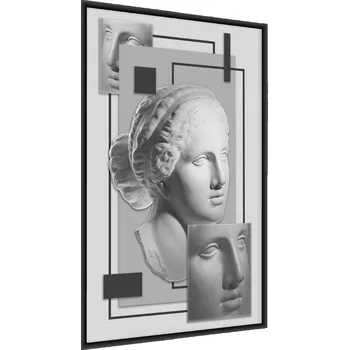 Obraz Plakát SOCHA Ženské tváře Abstrakce 60x80