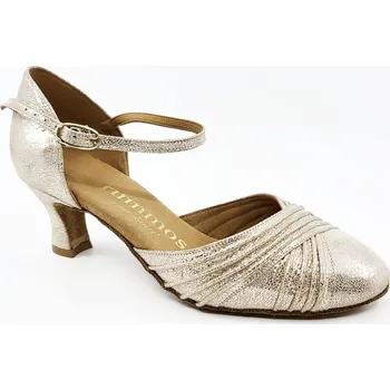 Dámská sálová obuv Rummos,Zlaté kožené lodičky R346/50, zlatá 38.5