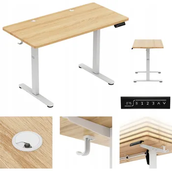 Psací stůl Elektrický psací stůl Markadler Leader 120x60 cm dub, s nastavitelnou výškou