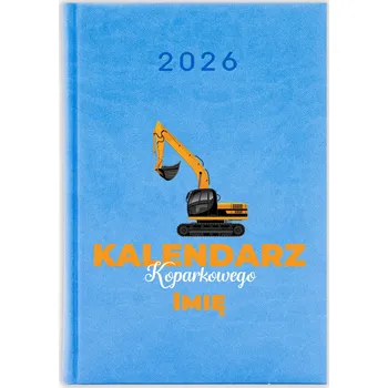 Kalendář Knižkový kalendář 2026 A5 FunnyCase modrý