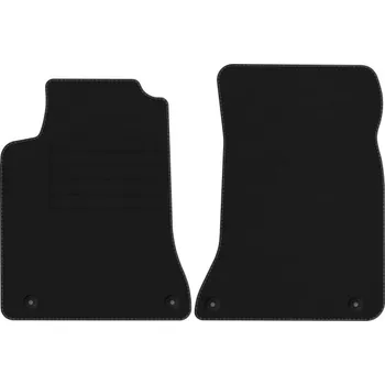 autokoberec Velurové autokoberce s upevněním v sadě Edecor