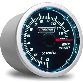 Prosport Performance Přídavný budík řady Smoke, měřená hodnota teplota EGT
