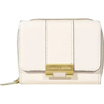 Dámská skládací peněženka na karty | malá peněženka, kožená peněženka - Bílý