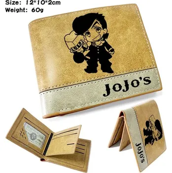 Stylová anime JoJo peněženka khaki | anime peněženka, držák karet - 01