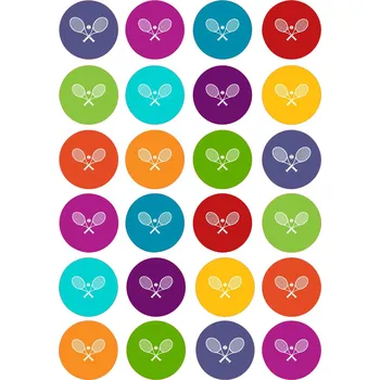 Jedlá dekorace na dort TENIS-14 Materiál: Jedlý papír