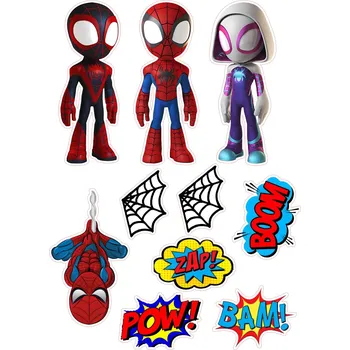 Jedlá dekorace na dort SPIDEY-18 Materiál: Jedlý papír