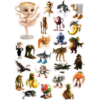 Jedlá dekorace na dort BRAIN ROT-21 Materiál: Jedlý papír