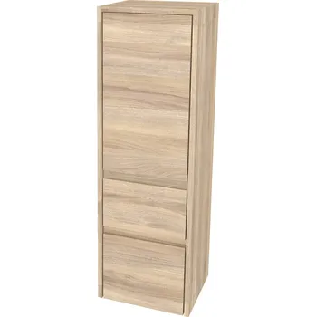 Koupelnový nábytek Mereo Opto Koupelnová skříňka vysoká 401x1247x360 mm, pravé otevírání, Multidecor, Blonde Liberty Elm, CN995PBLE1