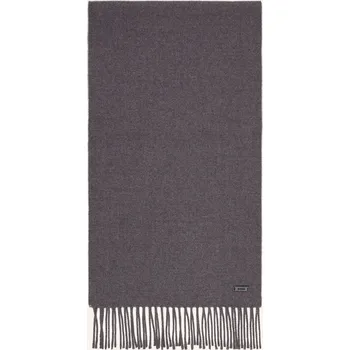 Boss Pánská Šála Naster, tmavě šedá, one size