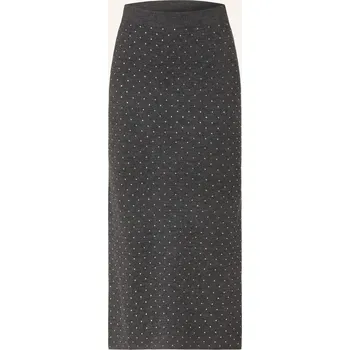 Dámská sukně Marella Dámská Úpletová Sukně S Ozdobnými Kamínky, tmavě...