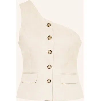 Dámská vesta Y.A.S. Dámský Top Na Jedno Rameno, režná, 34