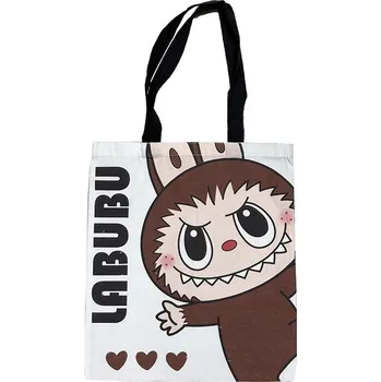 Labubu taška - Bílo-hnědá