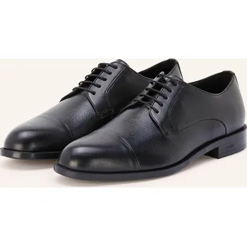 Pánské mokasíny Boss Pánské Šněrovací Boty Tayil, černá, 41