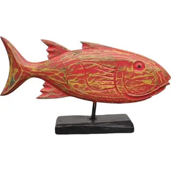 Ryba bojovnice červená 30 cm