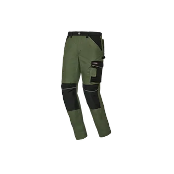 Pánské kalhoty PARKSIDE PERFORMANCE® Pánské pracovní kalhoty (zelená/černá, 54)