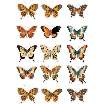 Jedlá dekorace na dort MOTYLI-17 Materiál: Jedlý papír