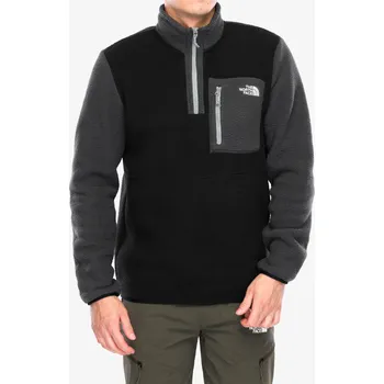 Pánská mikina Fleecová mikina The North Face Yumiori 1/4 Zip - tnf black/asphalt grey