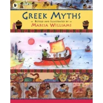 Cizojazyčná kniha Greek Myths (Marcia Williams)(Brožovaná)