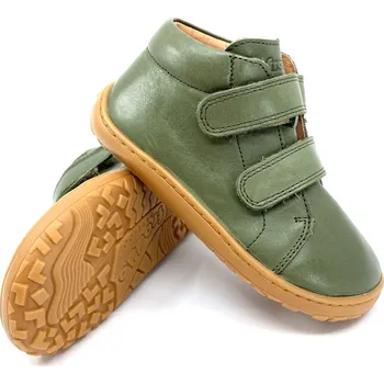 Chlapecké polobotky Barefoot Froddo G2130360-8 Olive 23, Vnitřní délka boty: 15,0 cm, Vnitřní šířka boty: 6,5 cm